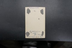 Photo Portrait Musician Saxophone 1948 Augsburg Signature Signature Instrument Postcard