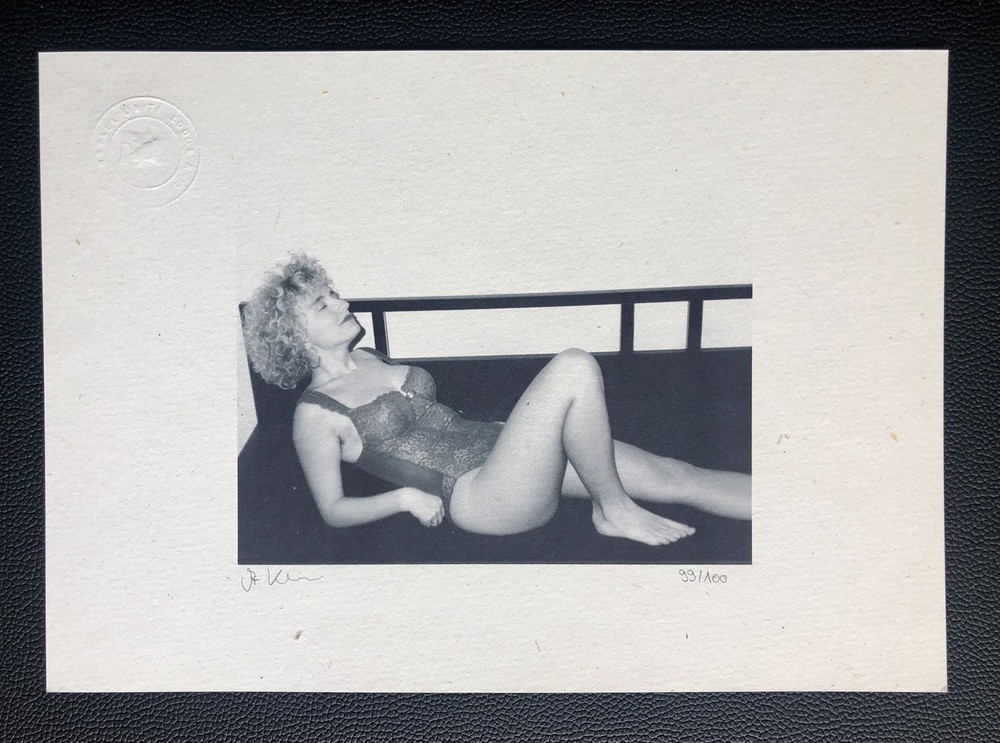 Erotic B/W Photo “Young Girl” Theme 2 Circa 1989 Signed & Limited 99 of 100