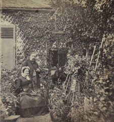 Stereoscopic Albumen Photograph, Mr. and Mrs. Arvisend, Camille Rensch, 1862