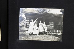 Antique Photo Album PA Conneaut Lake Pennsylvania Nurse Pets Horses Women