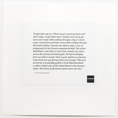 SIGNED THOMAS HOEPKER Print – Magnum Square Print from June 2015 – 6 x 6″