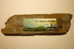 Driftwood Mounted Seascape – Cape Porpoise Harbor, Maine