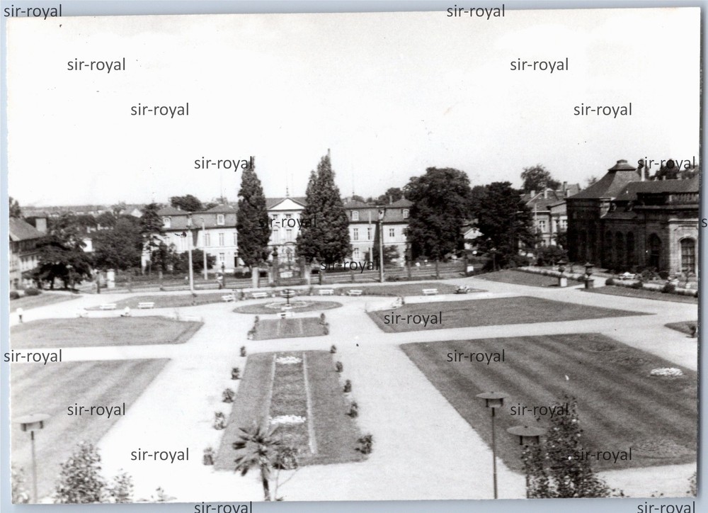 Gotha 1976-Friedrichsthal Castle-GDR 1970s Thuringia-Photo 11x8cm