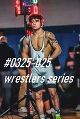 MALE PORTRAIT #0325-025- athletes series-wrestlers- free shipping in the usa