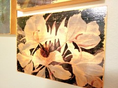 Art Authentic Hawaiian Floral Photography Art on Wood Flowers Made in Hawaii 