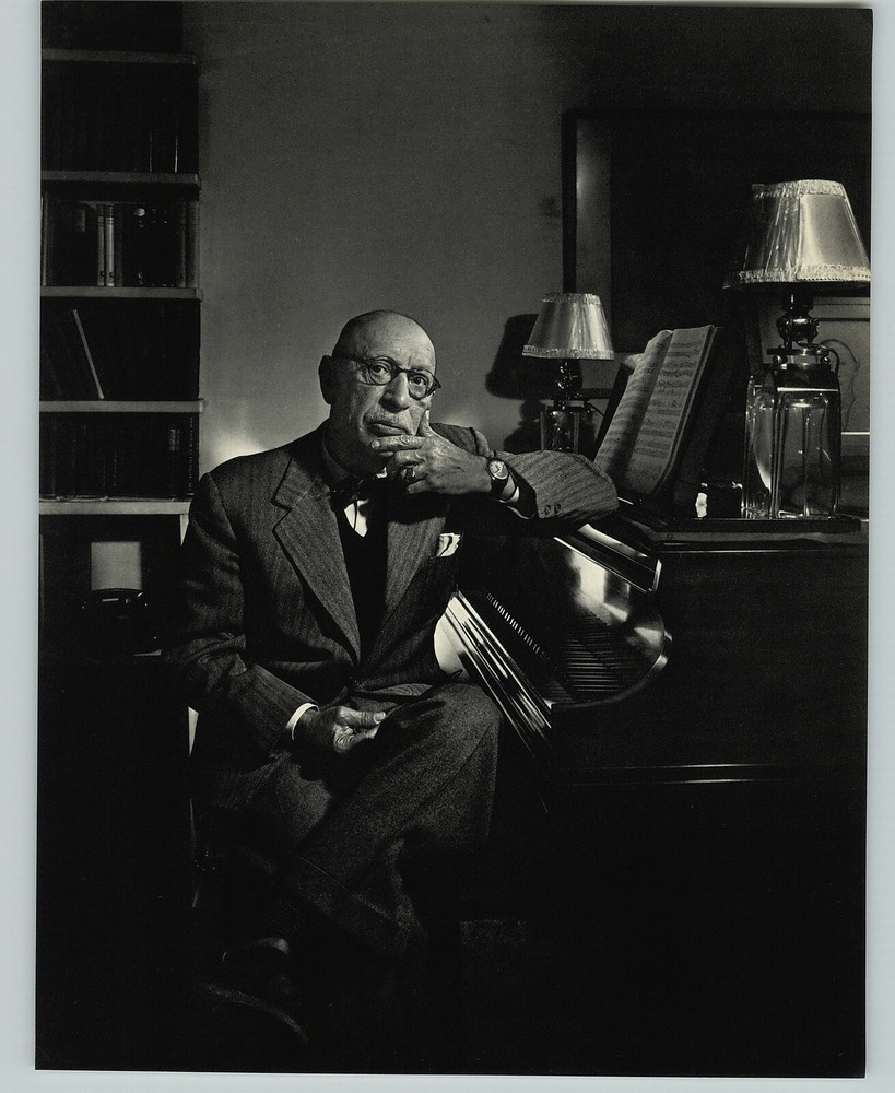 1956 1959 Yousuf Karsh Igor Stravinshy ORIGINAL Portrait Art Photo 16X20