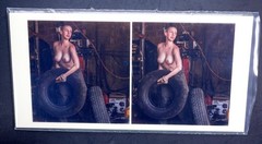Boris Starosta 3D Stereoview – Kitty A 052- nude model signed 2019 #272