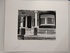 Roger W Fremier (1939-2011) 1988 Photograph Victorian House Porch Watsonville CA