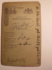 Chemnitz-Plauen I. V. – Zwickau I. S. – Dr. iur. Otto Jacob – 1877-1914 / CDV