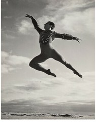 Philippe Halsman Original 1947 Gelatin Silver Photo Ballerinas on the Beach