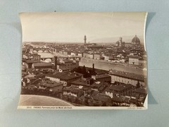 Antique Brogi Florence Italy Architectural Photograph Albumen Print c.1880