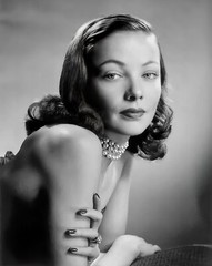 Gene Tierney studio portrait c. 1945, reprint – multiple sizes: 1388