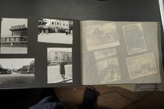 Photo album GDR travel pictures Bulgaria swimwear ticket drawing woman man view