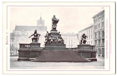 Photography / Light Print Edm. Gaillard, Berlin, view of Berlin, the Luther memorial
