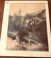 Edward S. Curtis Getting Water Apache 16 x 12 Sepia Print Native American EUC
