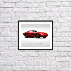 Classic Cars – 1964 Ferrari GTO 250 – Print
