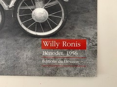 WILLY RONIS,’BENODET,1956′ AUTHENTIC 1990 ART PHOTO PRINT