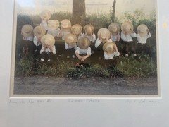 Bill Coleman «Class Photo» Amish Signed Color Photo Matted & Framed