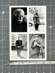 Mark Edward Harris Art Show Announcement Card 1998 – Faces Of The 20th Century