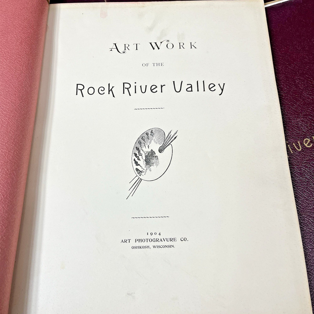 Scenes on Rock River Valley 9 Vol Limited Ed Set Art Photogravure Joseph Newton