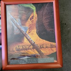 Fatali Framed Photograph ‘North Pole’ Landscape Canyon Nature Art