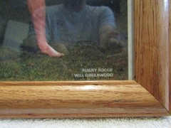 Vintage Gay Interest Real Photo- Framed Nude- Ruby Rogue- Will Greenwood