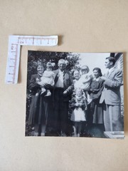 ⚫ Vintage Photograph Photo 1950s Family Children Parents