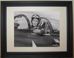 Ted Williams World War II Pilot Plane WWII Boston Red Sox Framed Photo Picture