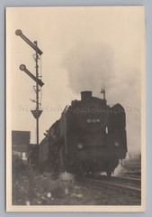 Duisburg 1950 Steam Locomotive Signalling – Old Photo