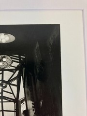 LEONARD SUSSMAN Signed NEW YORK CITY SUBWAYS 1977 Skylight GELATIN SILVER PRINT