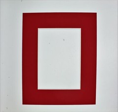 8 x 10 , White Core Single Matboard for 5 x 7
