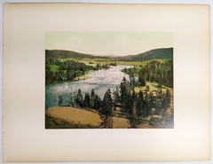 Photo: Yellowstone National Park – Hayden Valley, Morning Glory Hot Spring. 1903