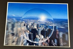Lot Of 5 Matted Photo Prints Of NYC New York City Skyline 8×10