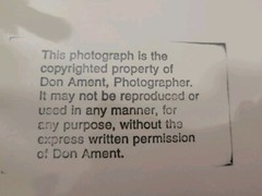 Don Ament «Running Through My Mind»Signed Matted Nature Creek Photograph 16″x20»