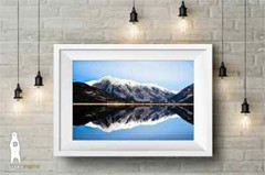 Rinker Peak & Twin Lakes, Colorado – Mountain Reflection Photography Art Prints