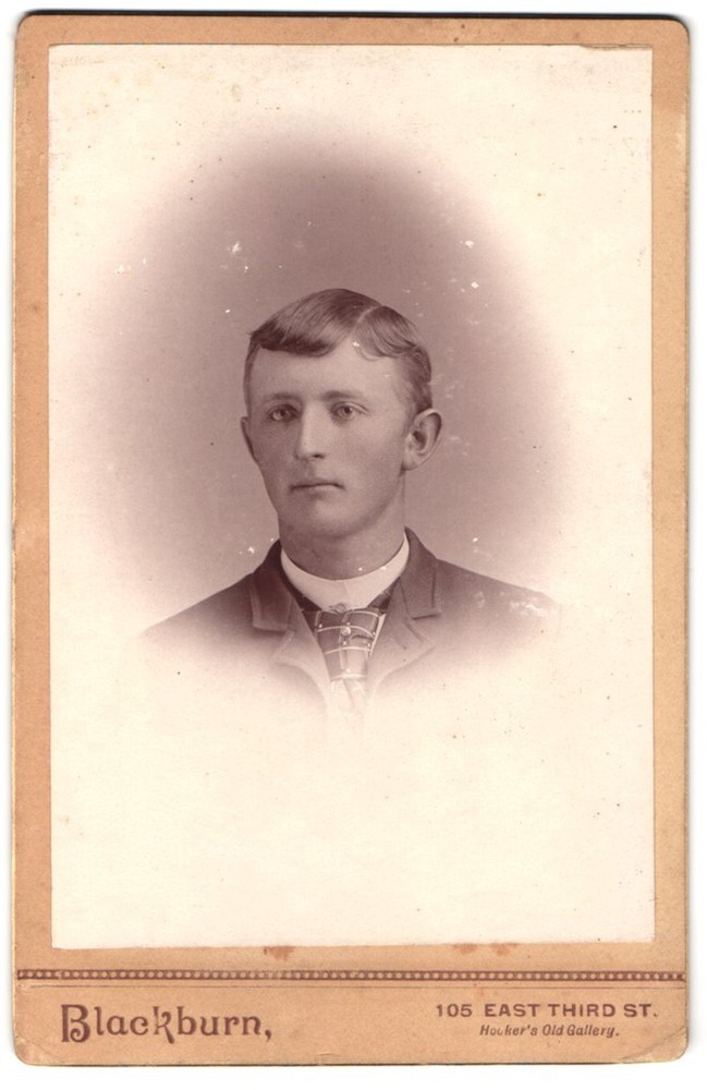 Photography Stool’s Old Gallery, Blackburn, 105, East Third St., Portrait Young
