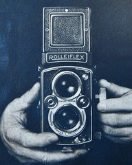 Toned Cyanotype – Original, Handmade – Rolleiflex – from HANDS by Adam’s Lilith