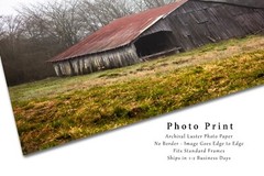 Rustic Barn Photography Print Country Picture Arkansas Photo Farmhouse Decor