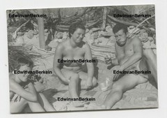 E8 Photo 1960s Pretty Woman + Man Artistic Nude Pinup Pin Up