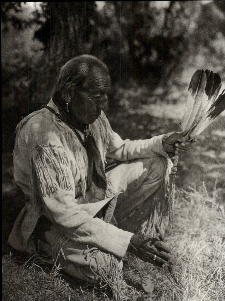 1972 Original Edward Curtis Cheyenne The Story Of The Washita Art Photo Gravure