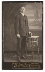 Photography studio Gompertz, Barmen-Wupperfeld, Berlinerstraße 59, Gustav Rohla