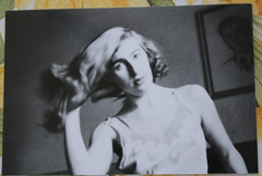 Photo 1964 woman girl model art bra vintage 4 woman reprint IK