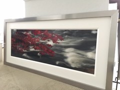 Peter Lik «River of Zen» 1.5 m framed. 680/950 signed limited edition with COA