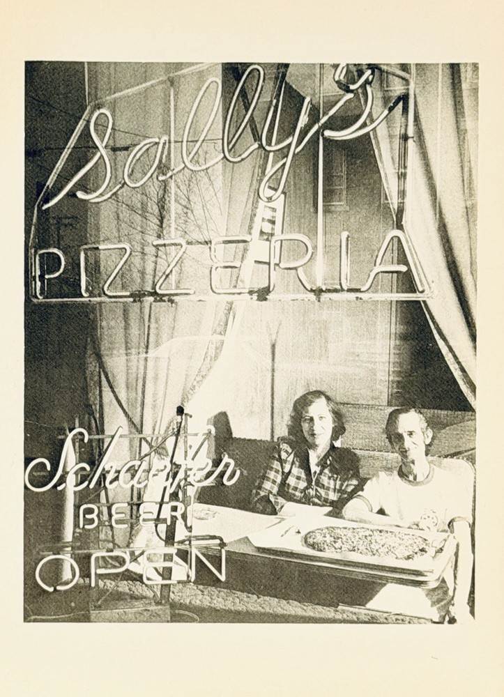 Sally’s Apizza in New Haven, Connecticut Art Photo Print Card 4.25”x6”