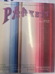 Parkett Art Books