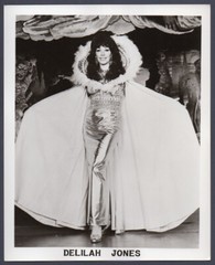 DELILAH JONES Doris Gohlke sexy BURLESQUE DANCER Vintage Orig Photo 8×10