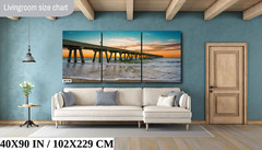 Coastal Awakening: Wrightsville Beach Jonnie Mercers Fishing Pier Metal Wall Art