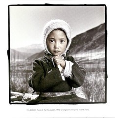 PHIL BORGES (b. 1942) Art Announcement Card 1996 – Tibetan Portraits