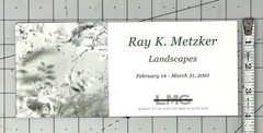 Ray K. Metzker (1931-2014) Art Announcement Card Feb. 2001 – Landscapes