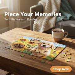 You Complete Me Puzzle from Photo Custom Jigsaw Puzzle Piece Keepsake Gift for